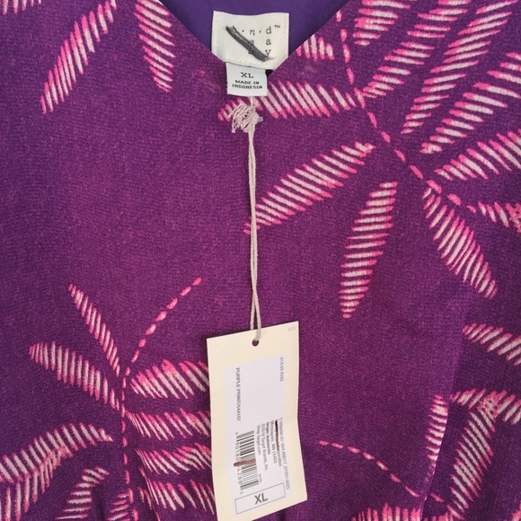 A New Day | Tropical Print Sleeveless Midi Dress - Picture 7 of 8